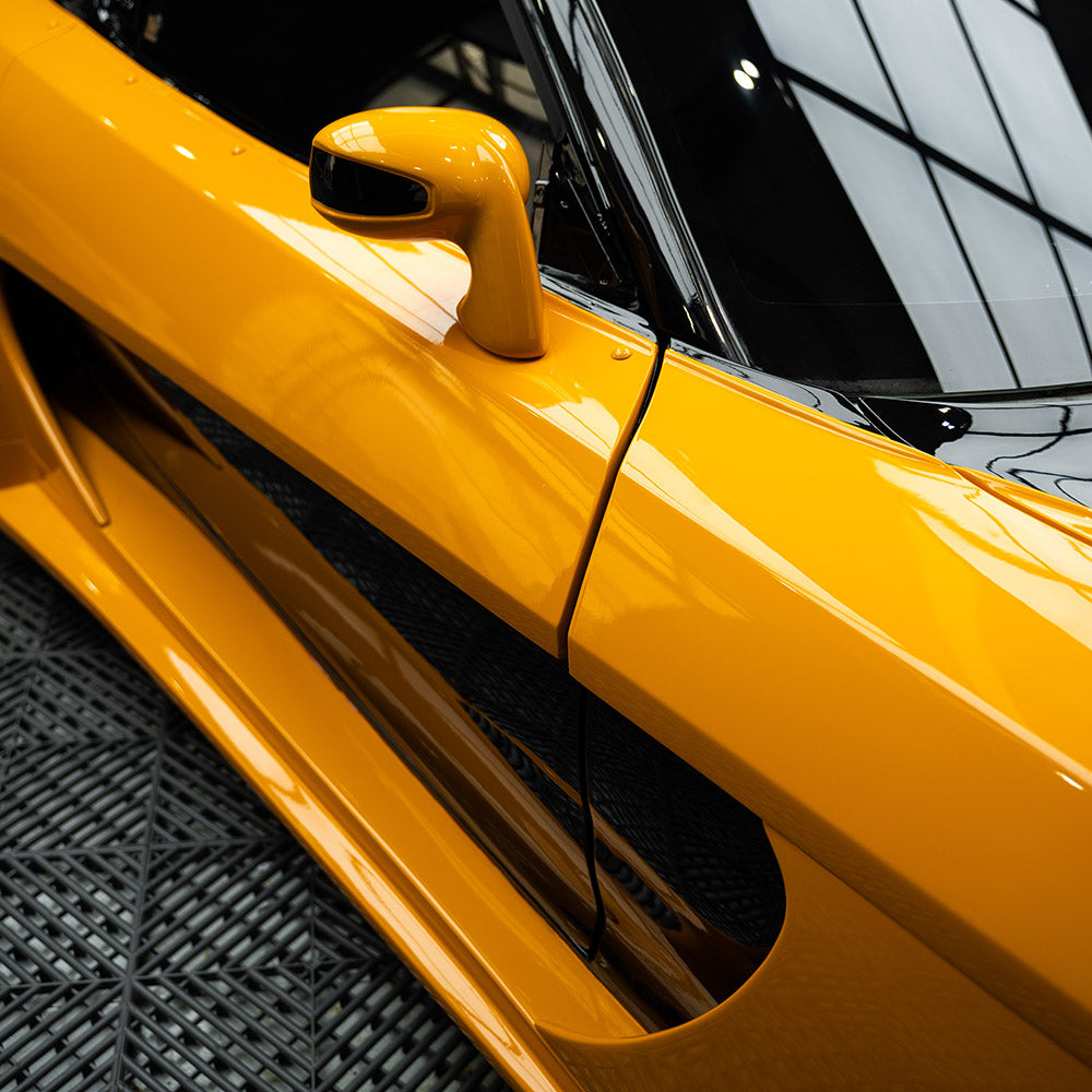 High Gloss Papaya Orange Vinyl Wrap