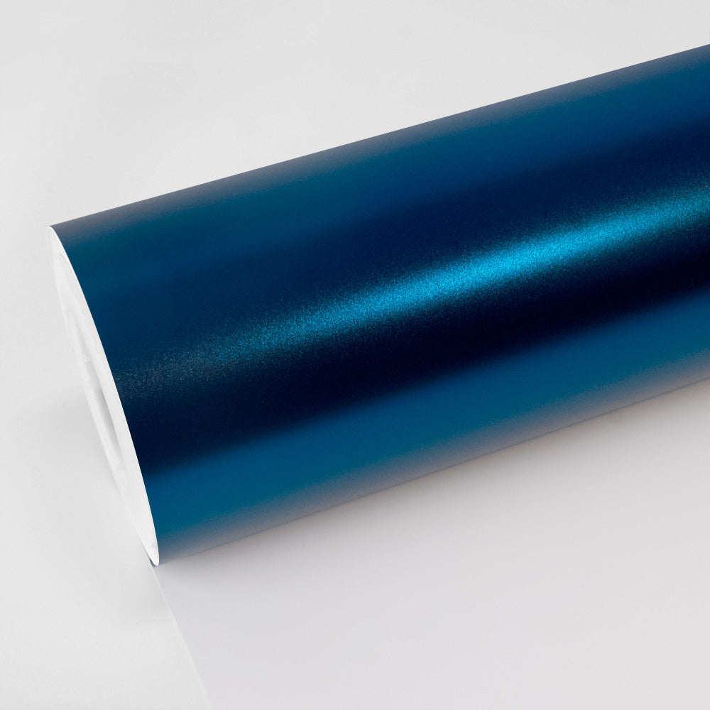 Shadow Blue mirror chrome vinyl car wrap