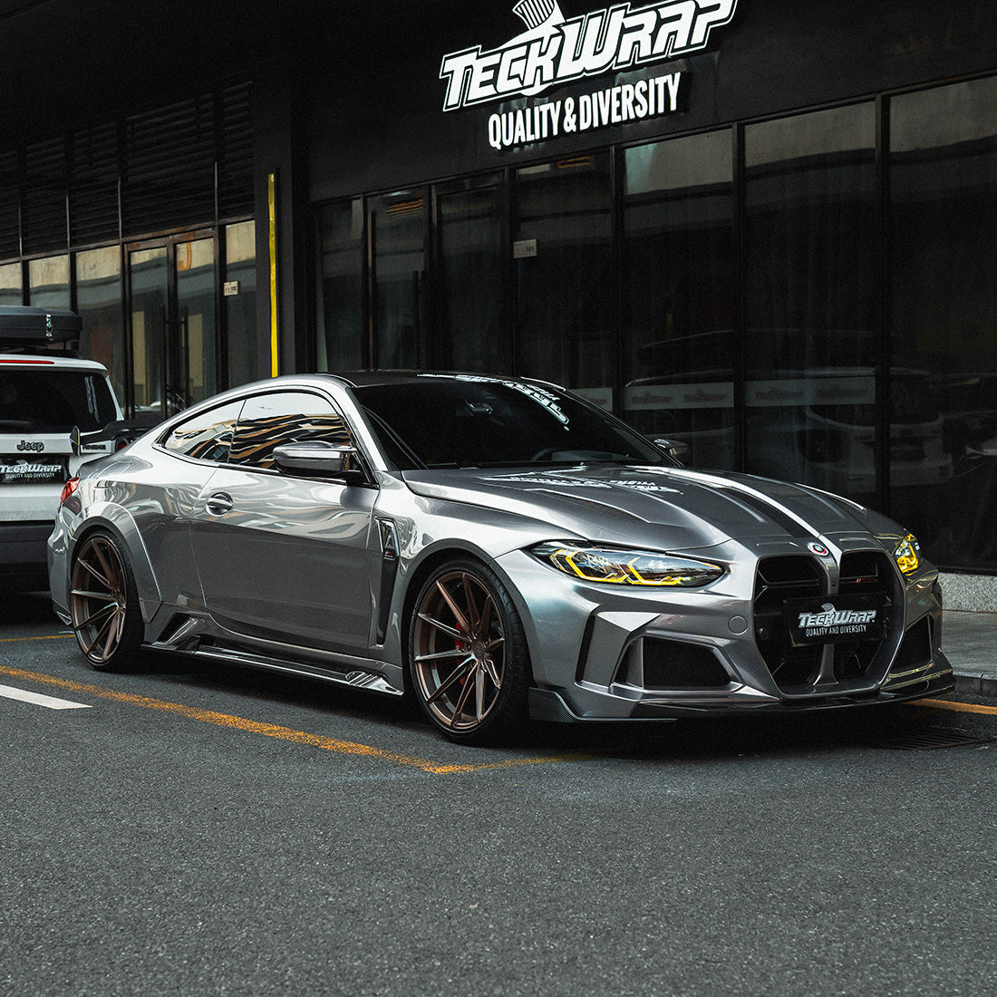 Ultra Gloss Atomic Silver Vinyl Wrap