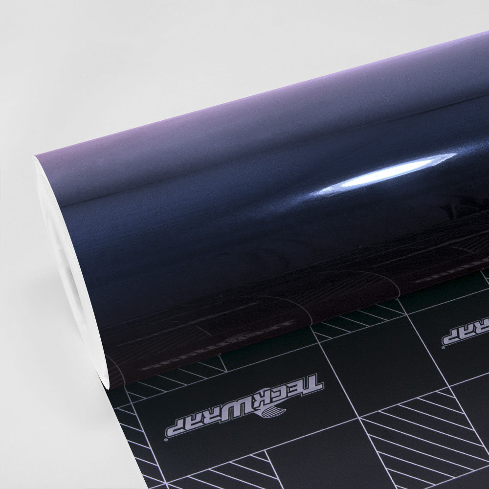 Gloss Metallic Purple Blue Vinyl Wrap