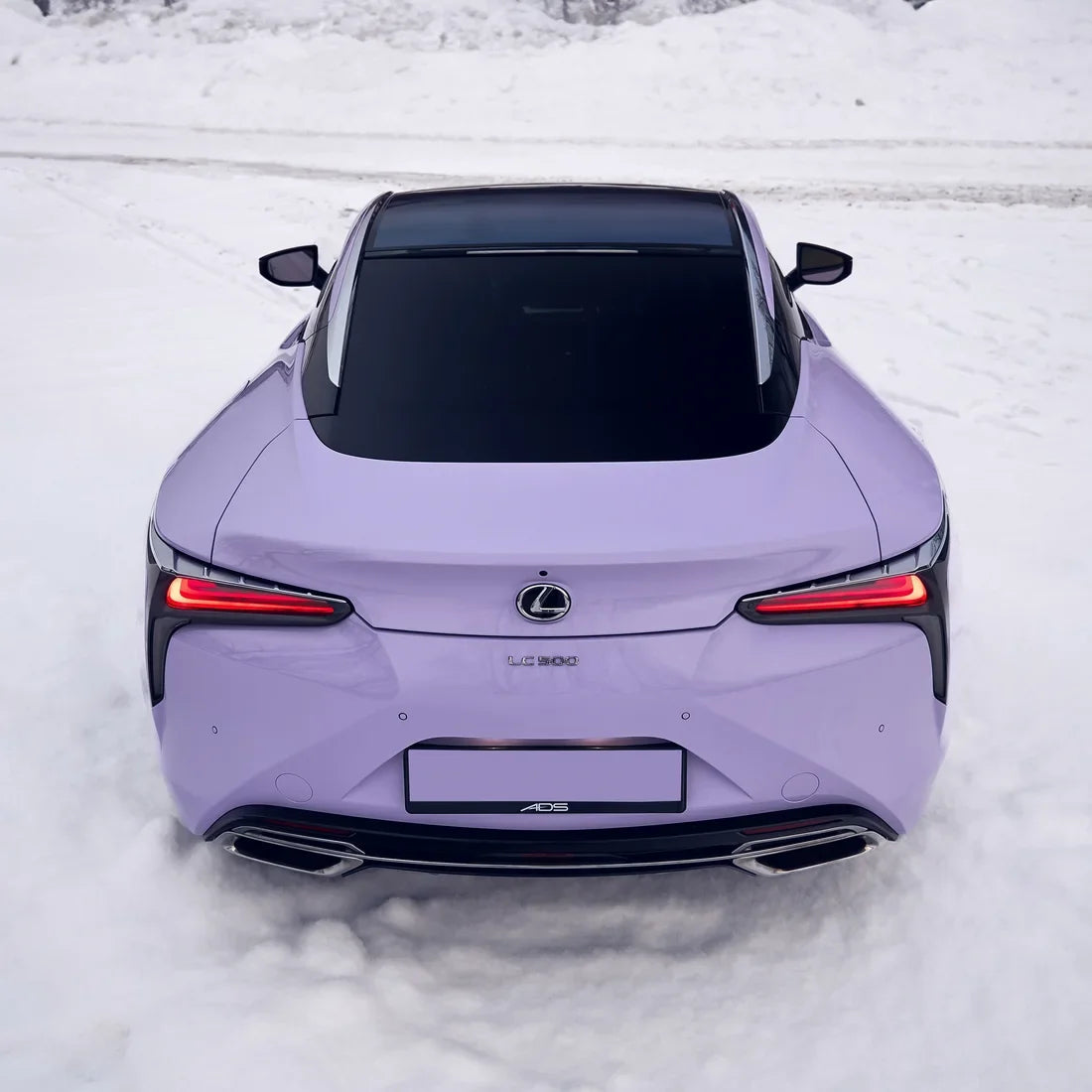 High Gloss Spanish Lavender Vinyl Wrap