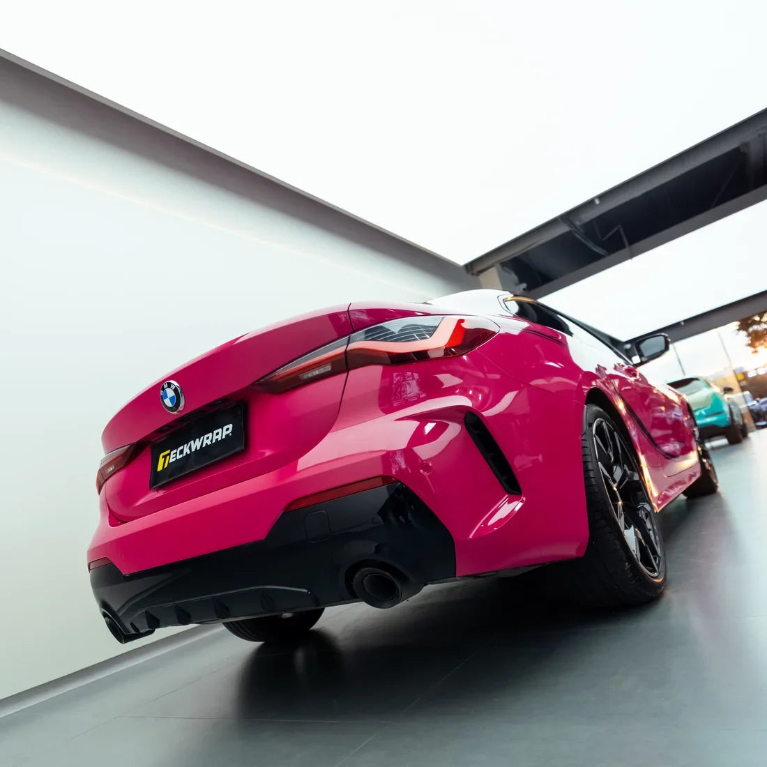 High Gloss Berry Red Vinyl Wrap