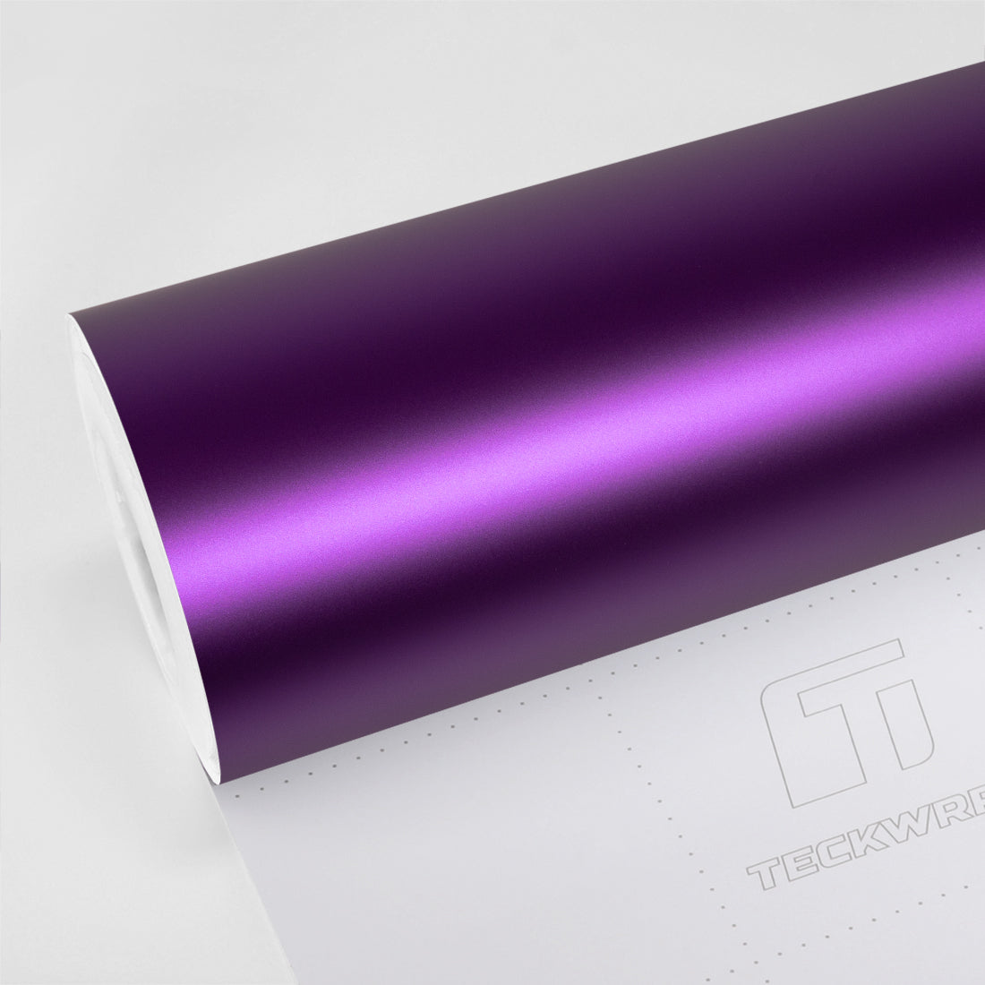 Satin Metallic Deep Lavender Vinyl Wrap