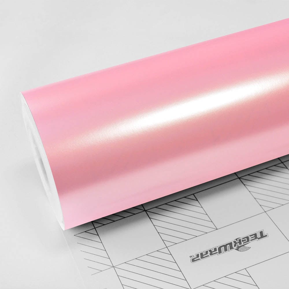 Cherry Blossom Pink Satin Vinyl Wrap Roll