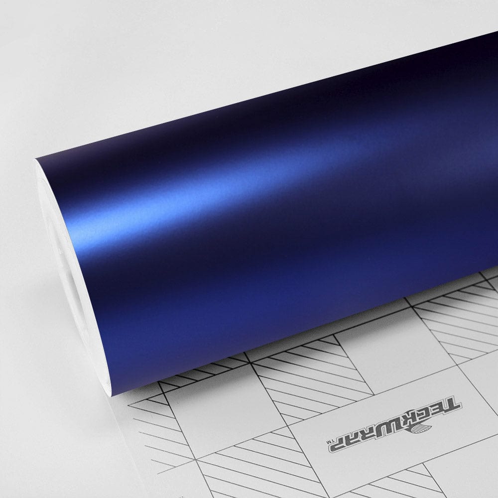 Rasant Blue Satin Vinyl Wrap Roll