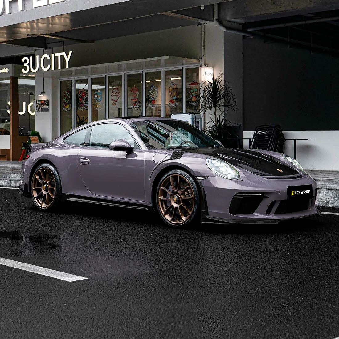 High Gloss Dusky Grape Vinyl Wrap