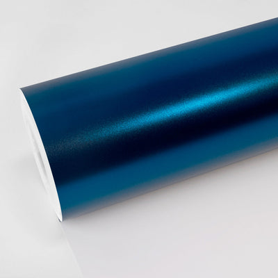 Shadow Blue mirror chrome vinyl car wrap