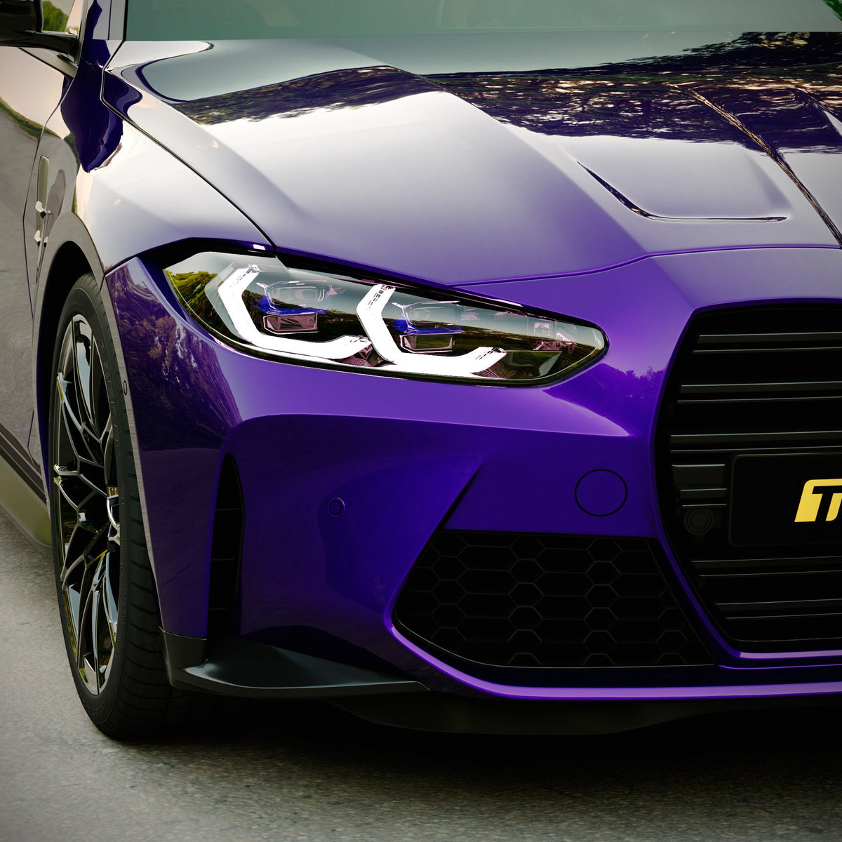 Ultra Gloss Silent Purple Vinyl Wrap