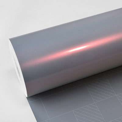 Color Shift Silver Sunset Vinyl Wrap Roll