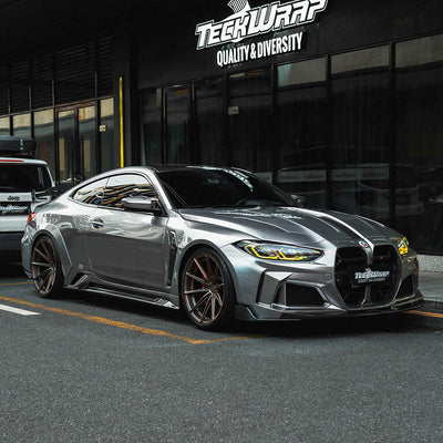 Ultra Gloss Atomic Silver Vinyl Wrap