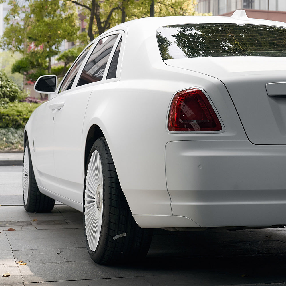 Matte Alaska White Vinyl Wrap