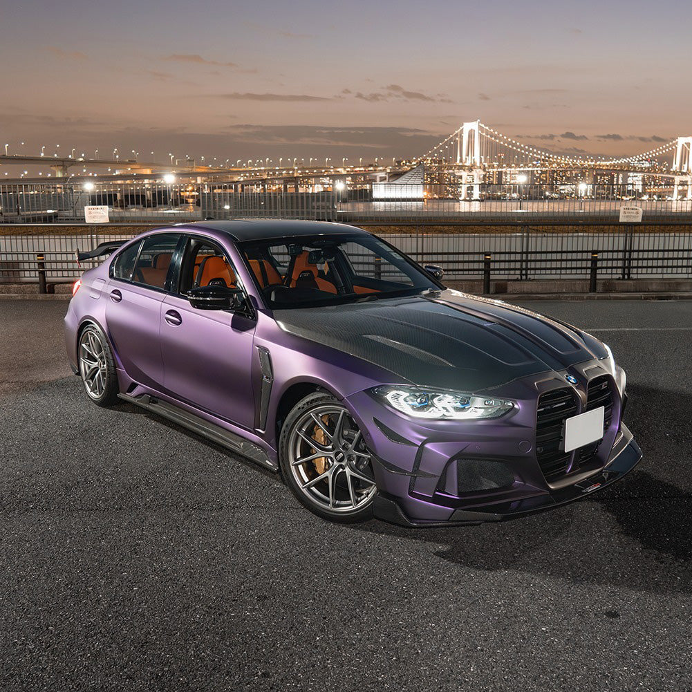 Satin Metallic Venetian Violet Vinyl Wrap