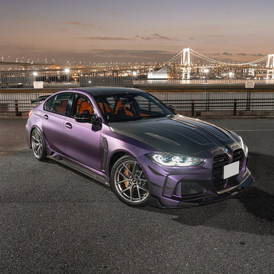 Satin Metallic Venetian Violet Vinyl Wrap