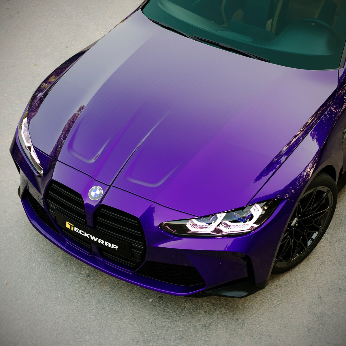 Ultra Gloss Silent Purple Vinyl Wrap