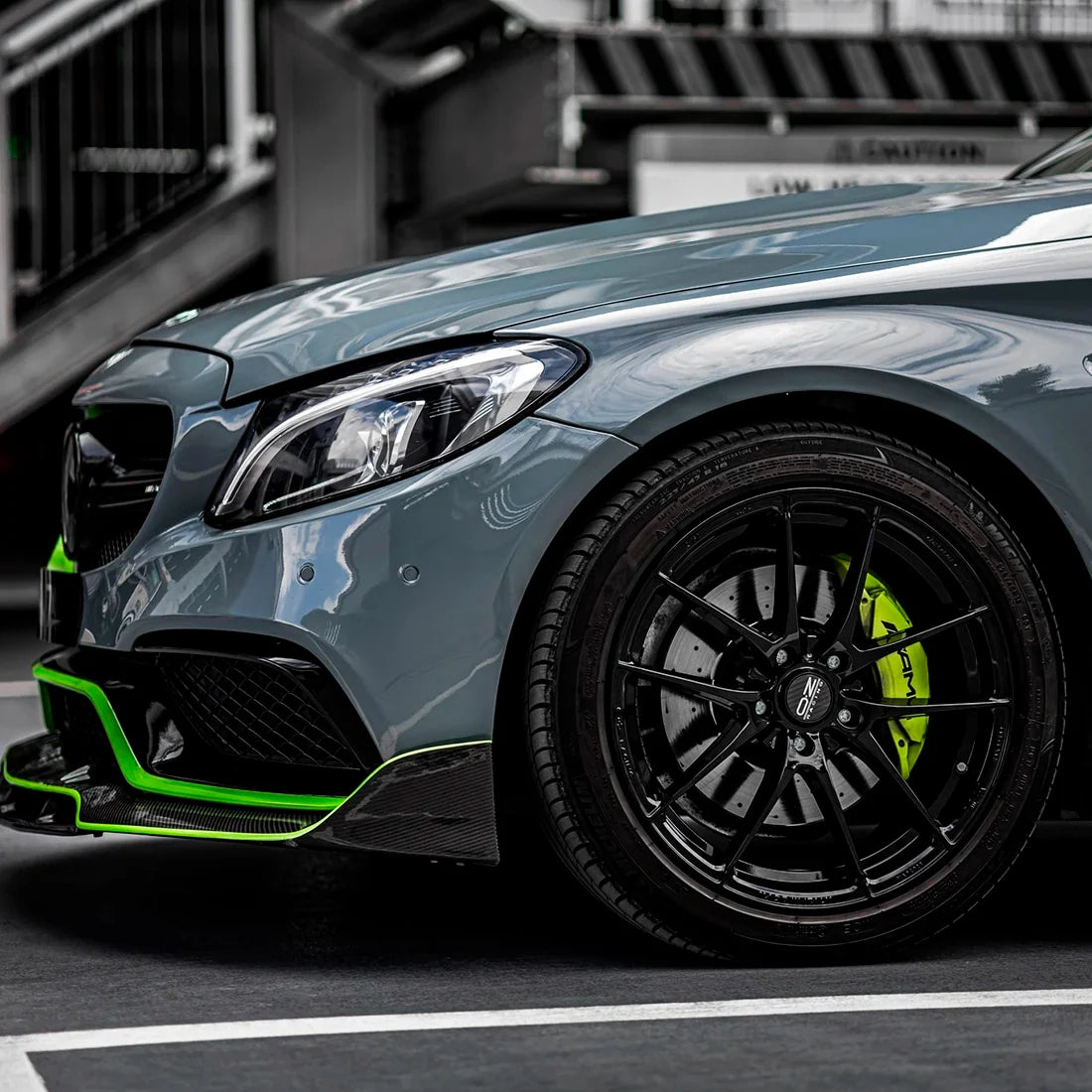 High Gloss Amazon Grey Vinyl Wrap
