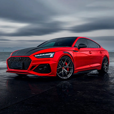 High Gloss Racing Red Vinyl Wrap