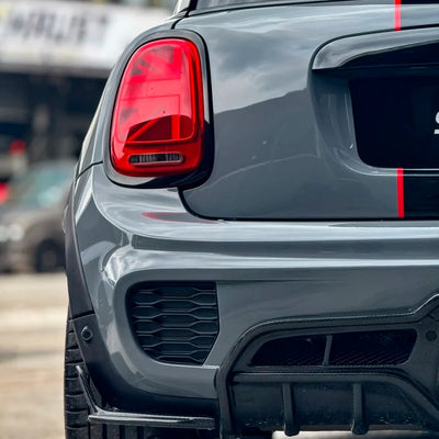 Nardo Mini rear bumper in High Gloss Battleship Grey Vinyl Wrap