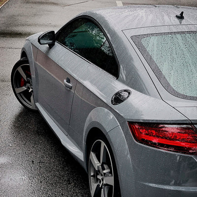 High Gloss True Nardo Grey Vinyl Wrap