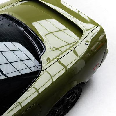 super high gloss khaki green Vinyl Wrap on honda