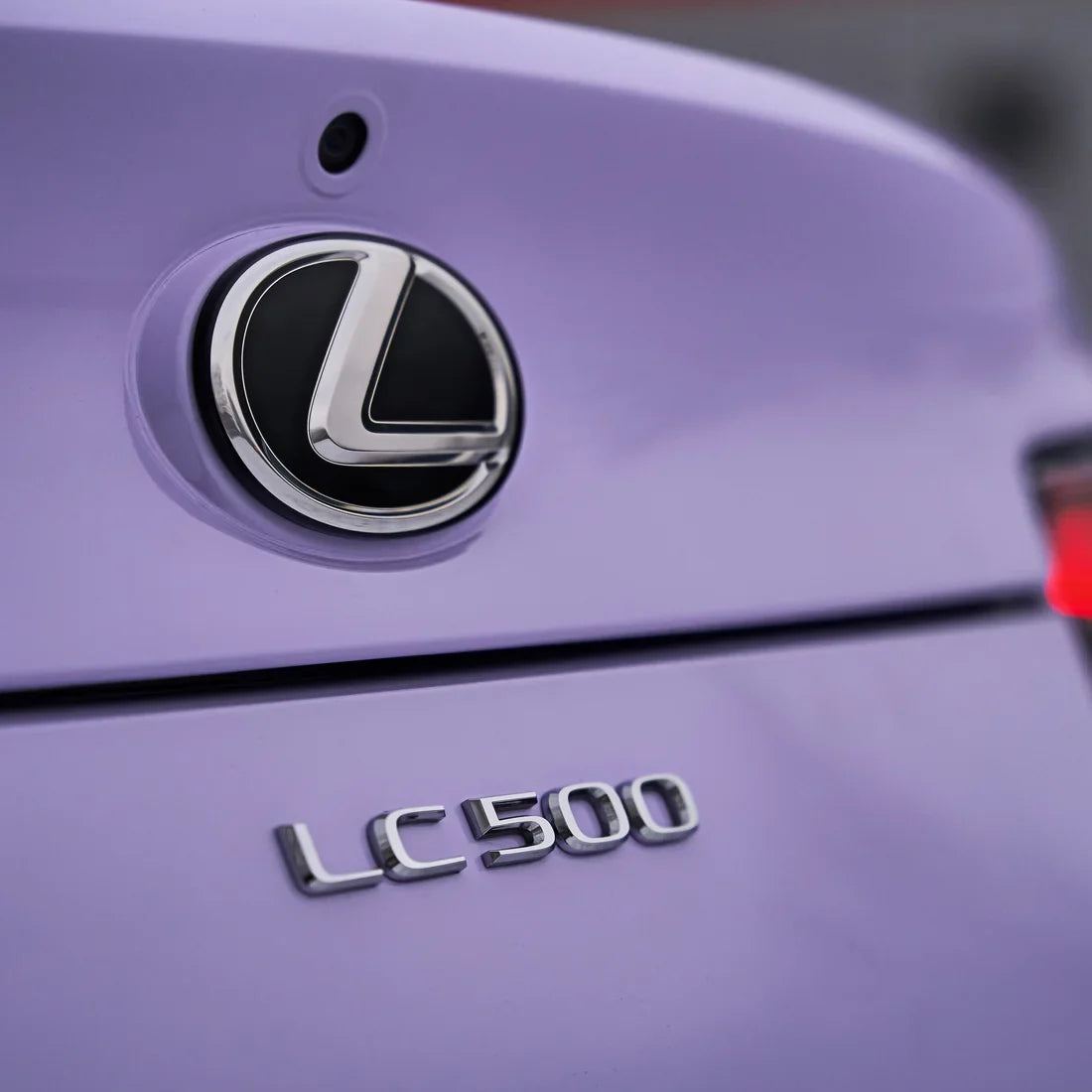 Lexus in High Gloss Spanish Lavender Vinyl Wrap