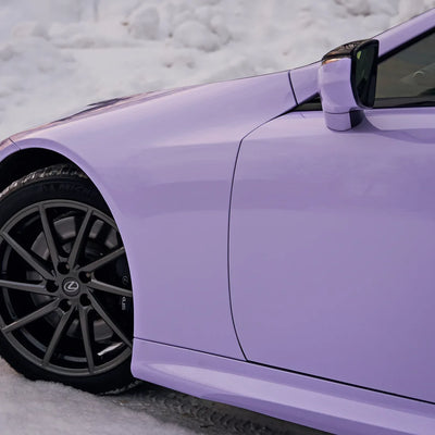 Lavender with a High Gloss Spanish Lavender Vinyl Wrap