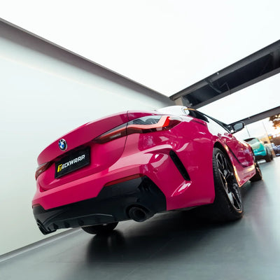 High Gloss Berry Red Vinyl Wrap