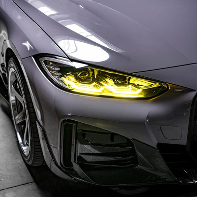 BMW in High Gloss Wild Dove Vinyl Wrap finish.