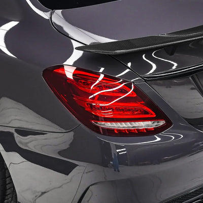 High Gloss Dusky Grape Vinyl Wrap Mercedes