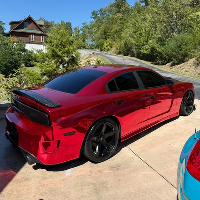 Cherry Red Mirror Chrome with a bold glossy finish
