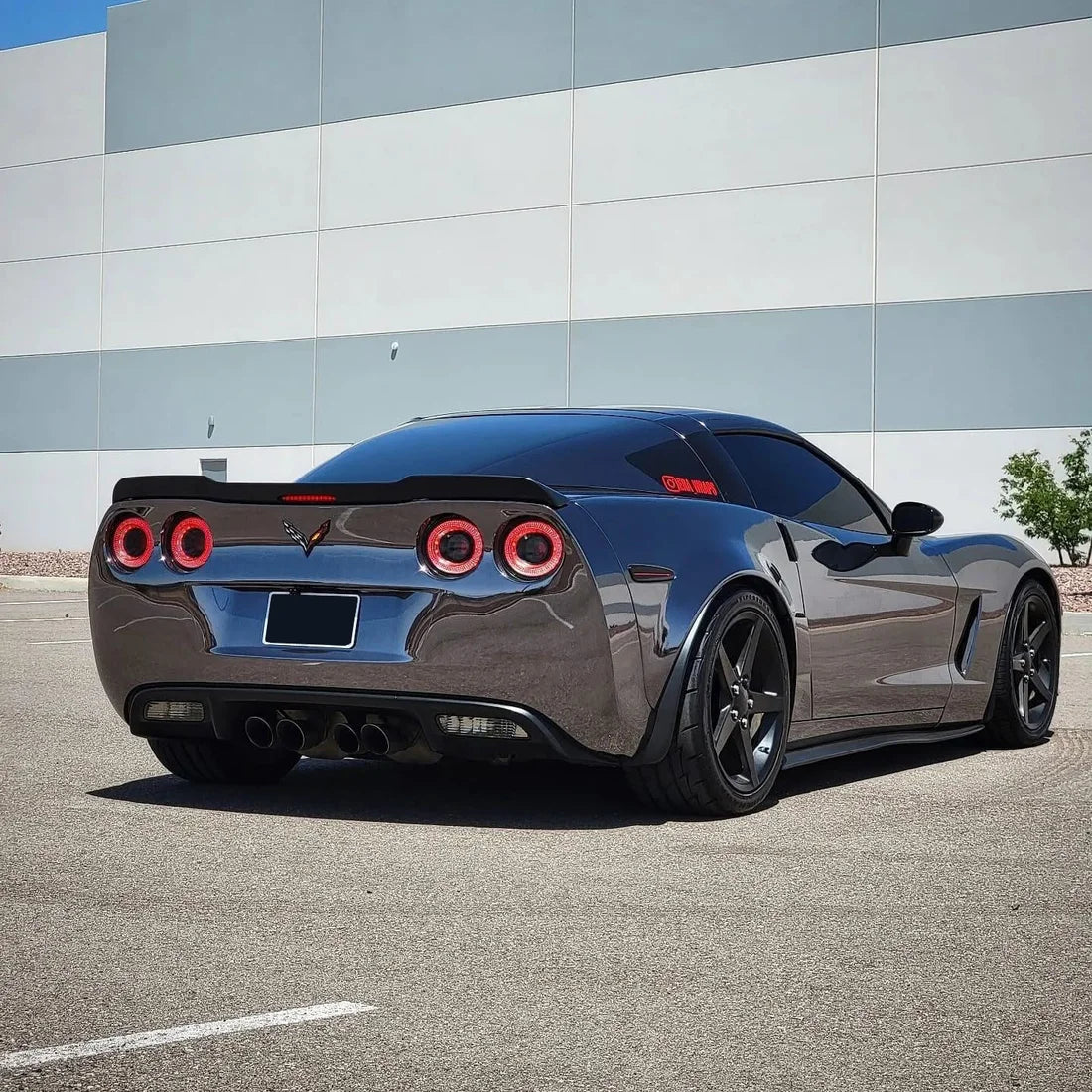 Jet Black Mirror Chrome vinyl wrap