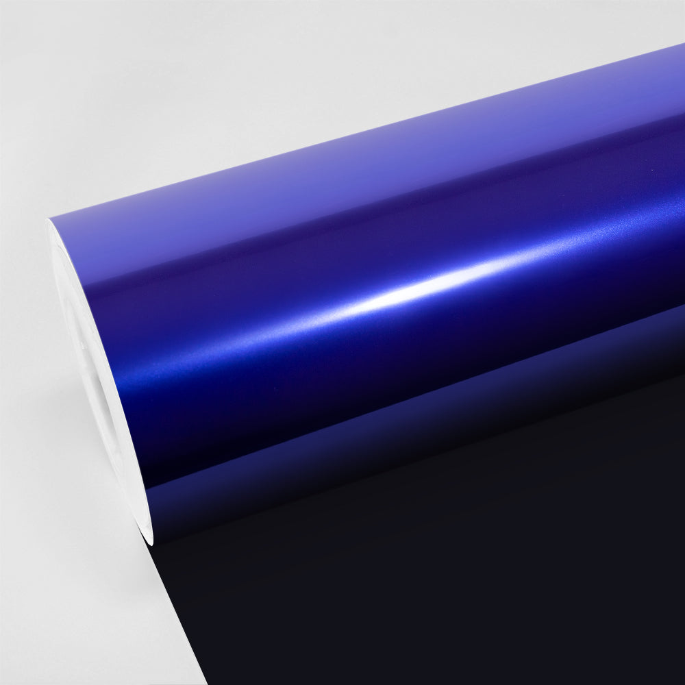 Chrome Nova Blue Vinyl Wrap