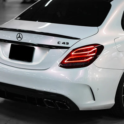 High-Gloss Chameleon Creamrose Pearl Vinyl Wrap mercedes Light