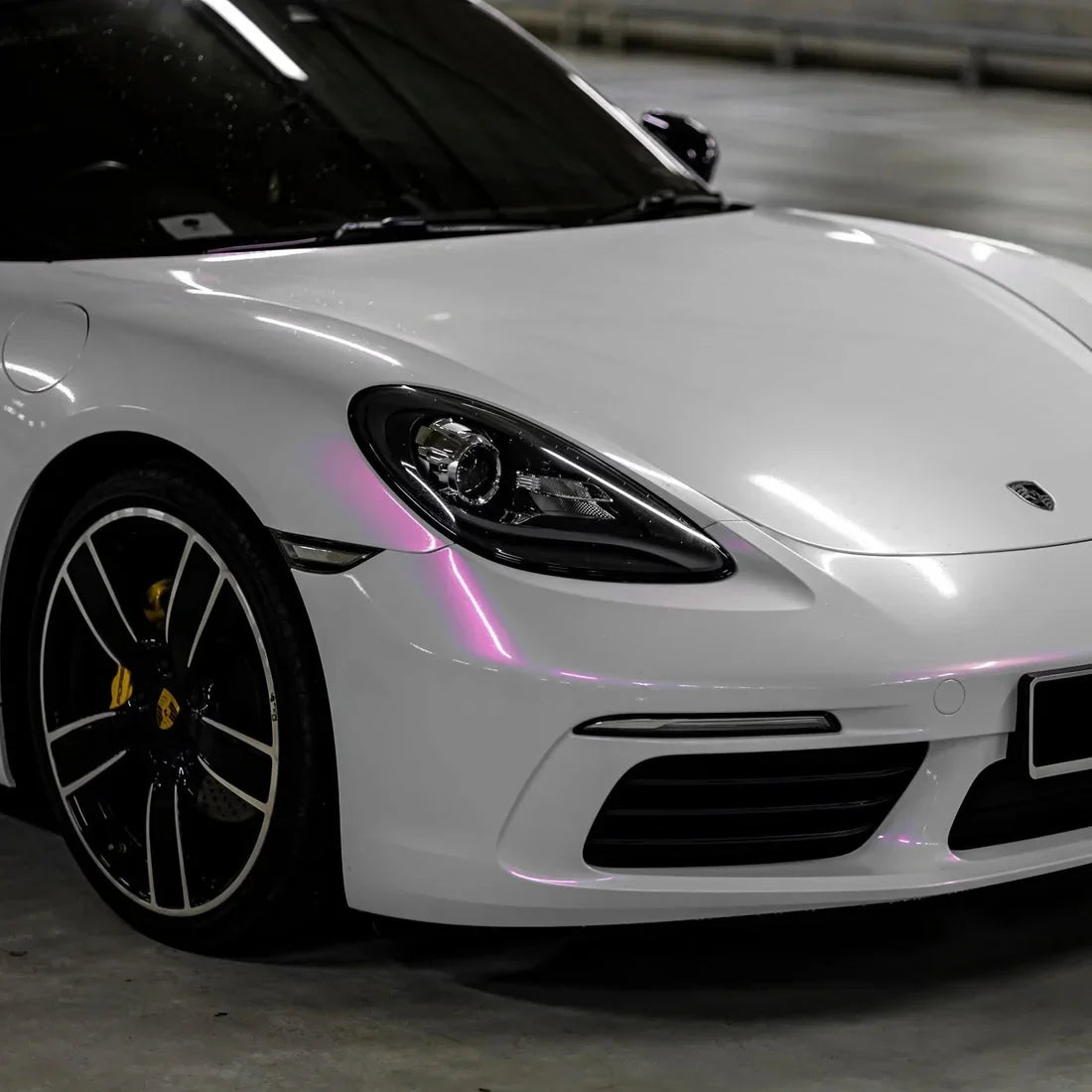 lavender pearl white chameleon vinyl wrap