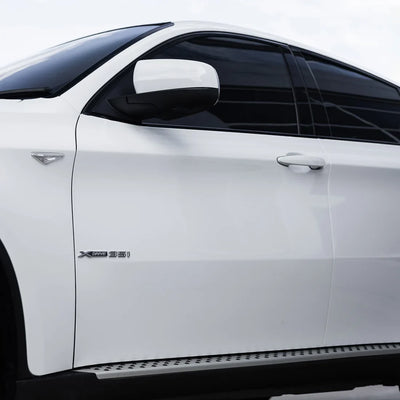 Teckwrap frosted pearl white chameleon wrap on bmw