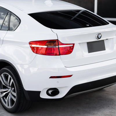 frosted pearl white chameleon vinyl wrap Tailight