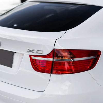 frosted pearl white chameleon vinyl wrap on bmw