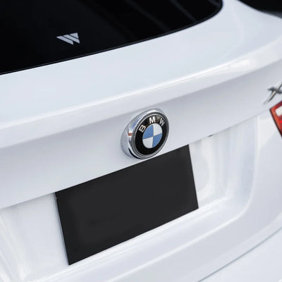 bmw with the wrap of frosted pearl white chameleon Vinyl