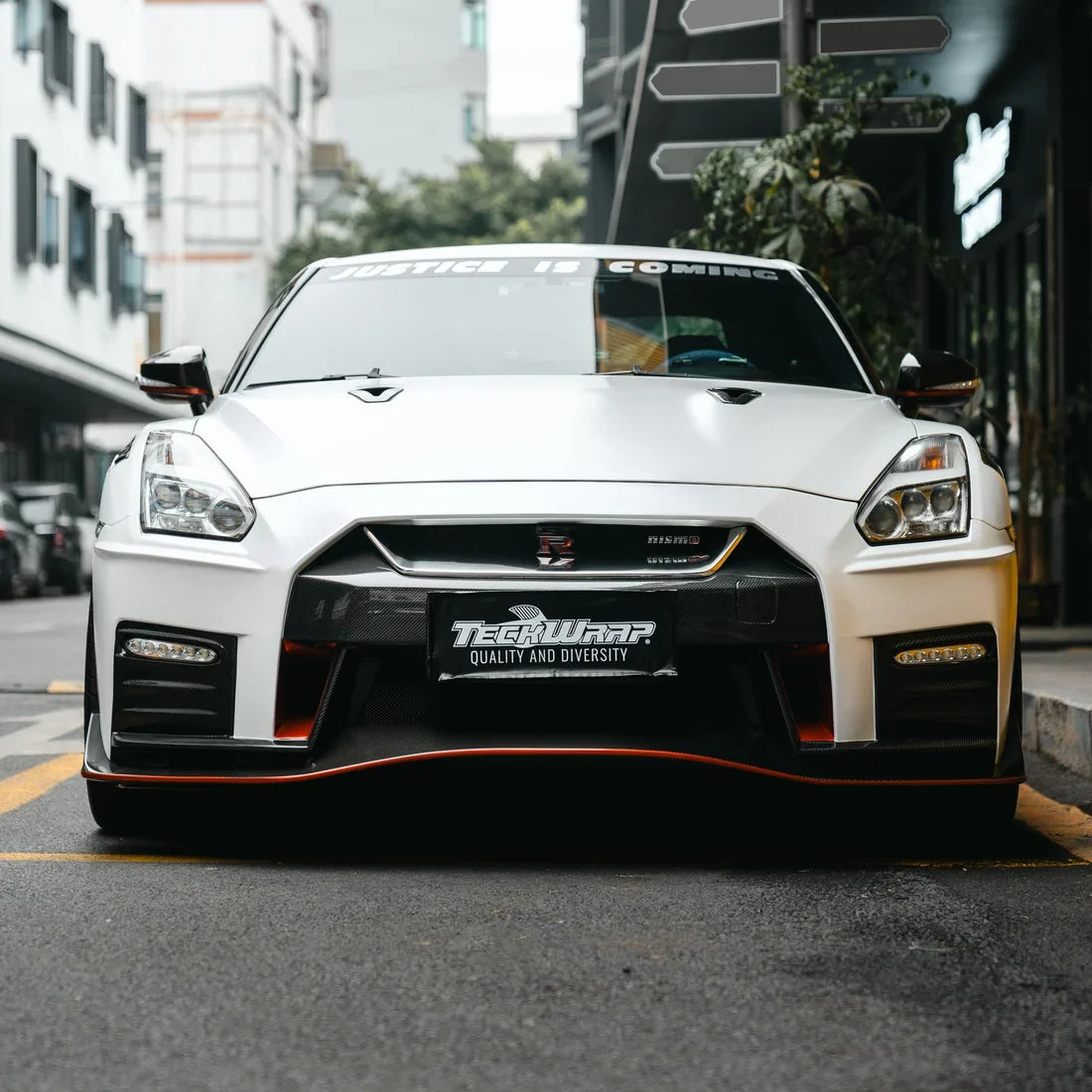 Satin Pearl White Vinyl Wrap (ECH01)