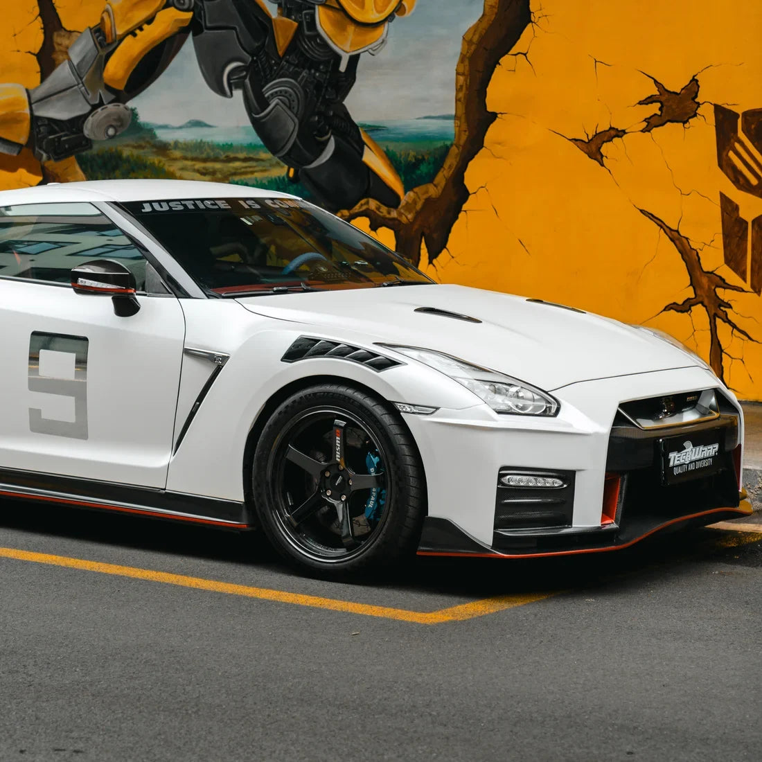 Satin Pearl White Vinyl Wrap (ECH01)