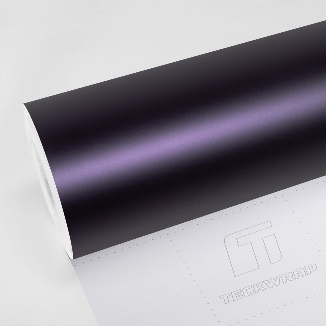 Satin Metallic Black Tulip Vinyl Wrap SMT22 roll