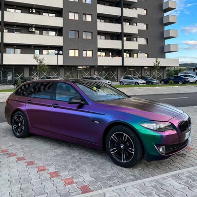 Purple Indigo Malachite Vinyl Wrap