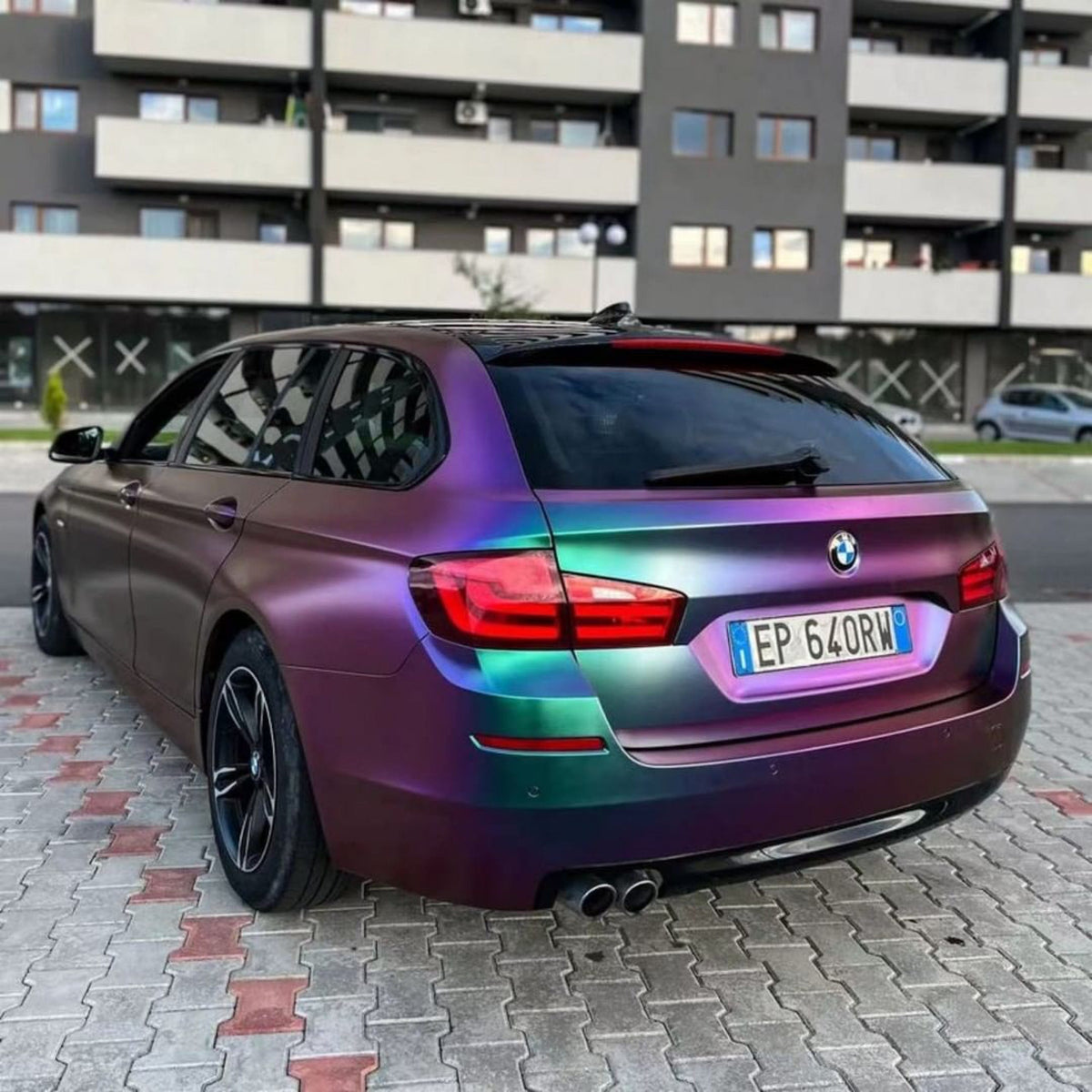 Purple Indigo Malachite Vinyl Wrap