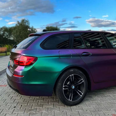 Purple Indigo Malachite Vinyl Wrap