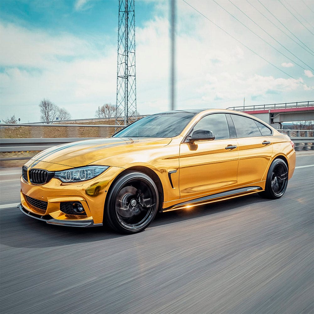 Yellow Gold Chrome Vinyl Wrap