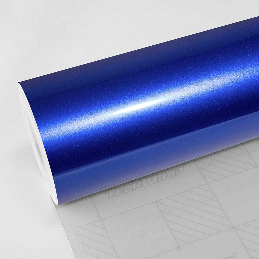 Gloss Blue Gem Vinyl Wrap roll