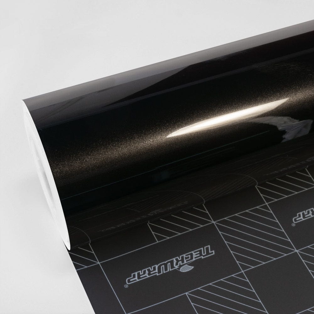 Gloss Coal Black Vinyl Wrap
