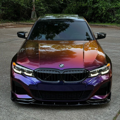 Color Shift Purple Sunset Vinyl Wrap front