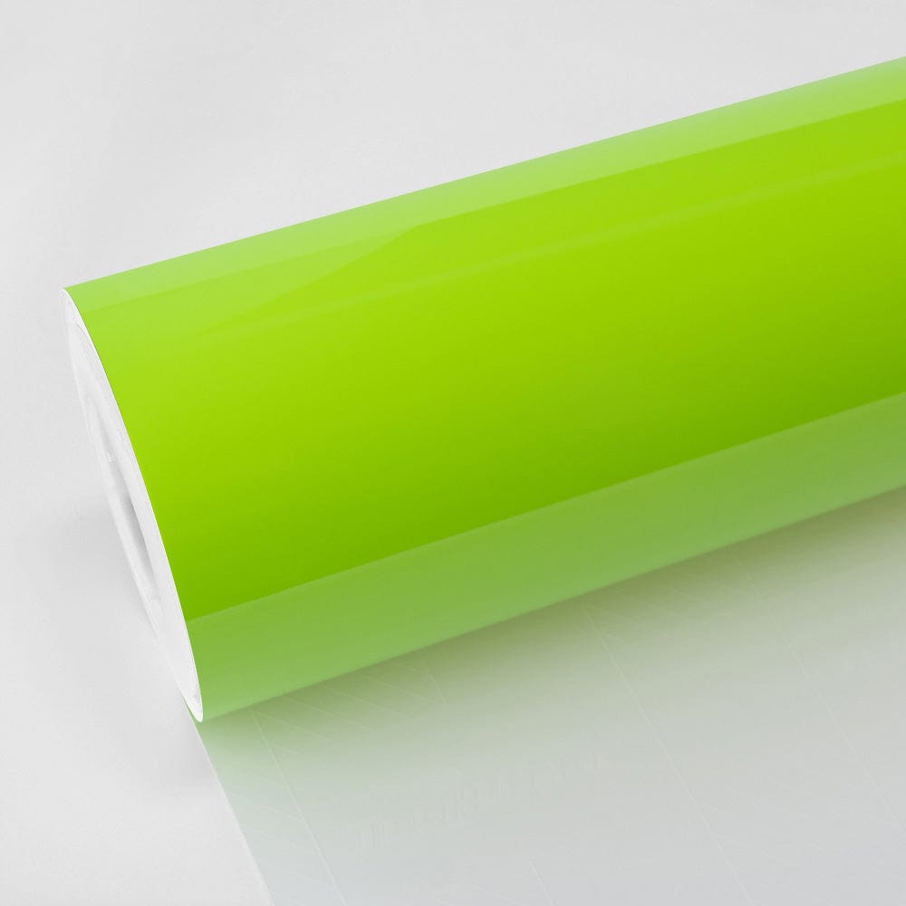 High Gloss Gecko Green Vinyl Wrap