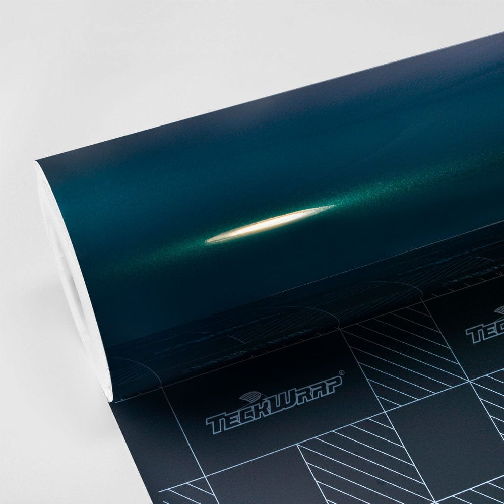 Gloss Metallic Sherwood Green Vinyl Wrap