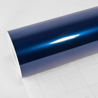Glossy Space Blue Vinyl Wrap Roll